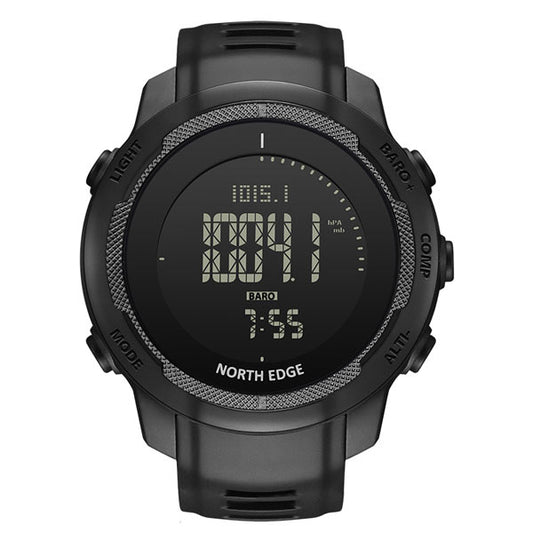 VERTICO Carbon Fiber Digital Tactical Watch Compass Altimeter Barometer 50M Waterproof - NORTHEDGE