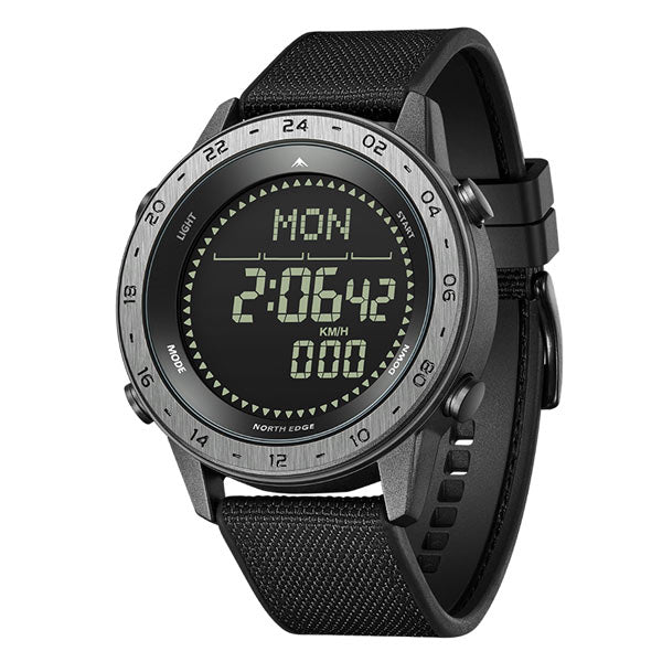 TANK 3 Outdoor Compass Waterproof 50M Military Style Digtal Sports Watch - NORTHEDGE