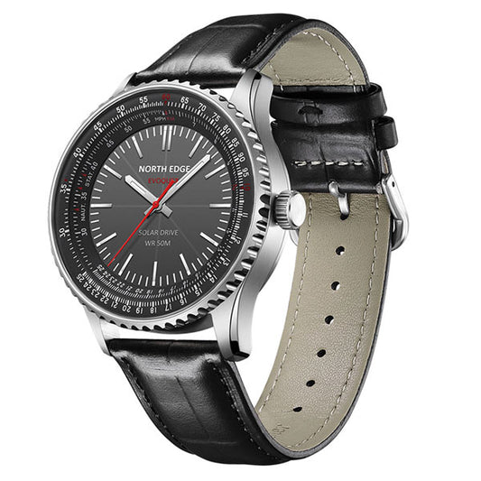 EVOQUE3 Solar Power Watch Luminous Pointer 50M Waterproof - NORTHEDGE