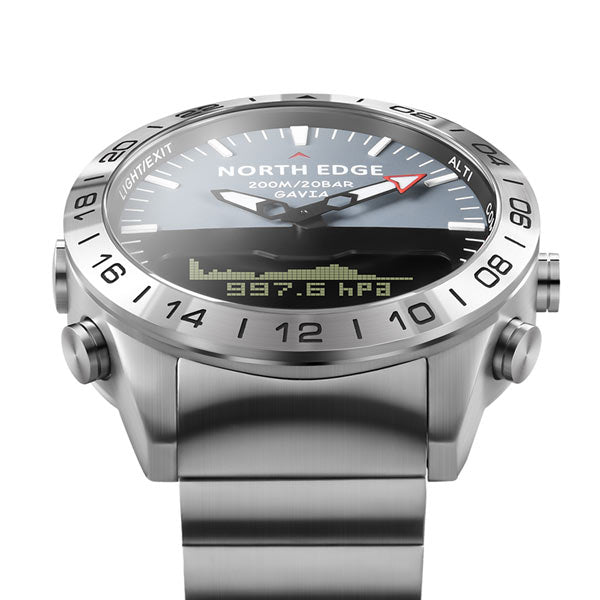 GAVIA 2 SCUPA Diving Watch Altimeter Barometer Compass Waterproof 200M - NORTHEDGE