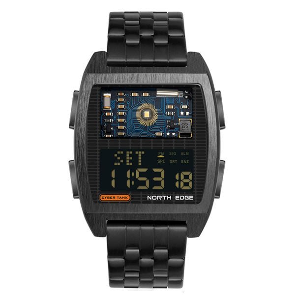 CYBER TANK Men's Outdoor Sports Swimming Watch 50M waterproof - NORTHEDGE