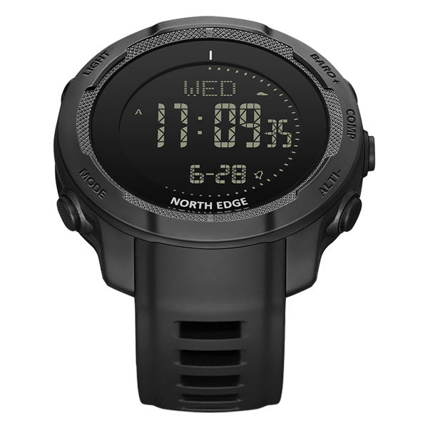 VERTICO Carbon Fiber Digital Tactical Watch Compass Altimeter Barometer 50M Waterproof - NORTHEDGE