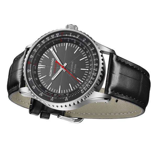 EVOQUE3 Solar Power Watch Luminous Pointer 50M Waterproof - NORTHEDGE
