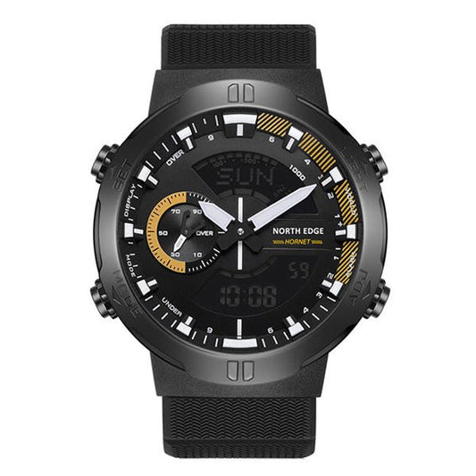 HORNET Speedometer Automatic Illumination Swimming Watch 50M Waterproof World Time Outdoor Sports Ride - NORTHEDGE