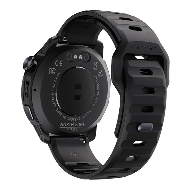 NORTH EDGE XTREK 2 AMOLED Display GPS 3ATM Waterproof Barometer Sports Smartwatch Men's Watch Waterproof - NORTHEDGE