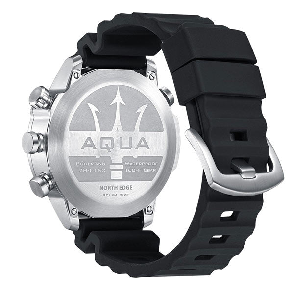 AQUA Scuba Diving Professional Diving Computer NDL 100M Waterproof Altimeter Barometer Compass - NORTHEDGE