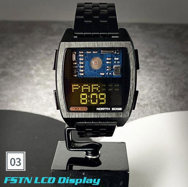 CYBER TANK Men's Outdoor Sports Swimming Watch 50M waterproof - NORTHEDGE