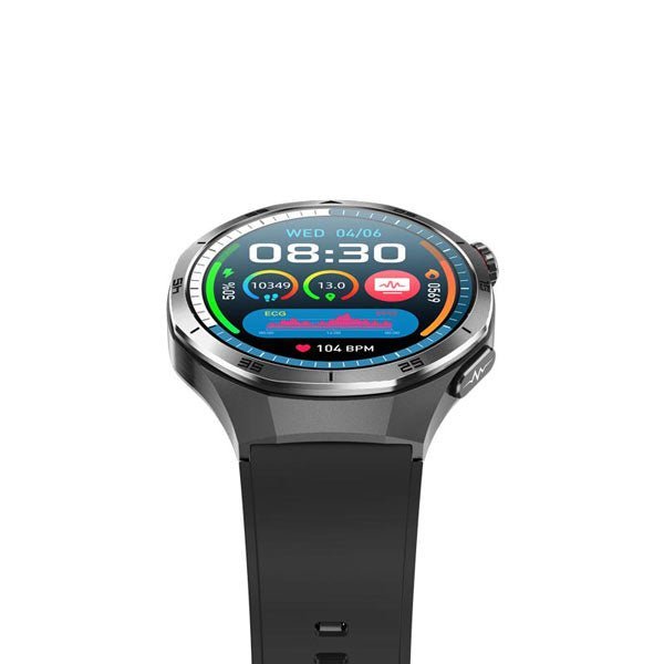 NORTH EDGE ET456 1.56 Inch AMOLED Screen ECG Micro Physical Examination Smartwatch Men's Watch Waterproof - NORTHEDGE
