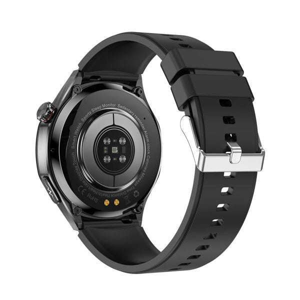 NORTH EDGE ET456 1.56 Inch AMOLED Screen ECG Micro Physical Examination Smartwatch Men's Watch Waterproof - NORTHEDGE