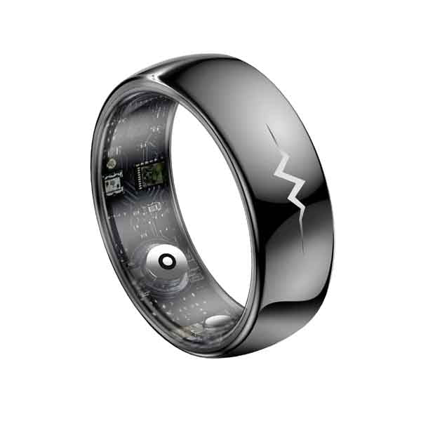 NORTH EDGE Q520 ECG measurement Smart ring 5ATM waterproof Exercise monitoring Blood oxygen measurement Body temperature measurement - NORTHEDGE