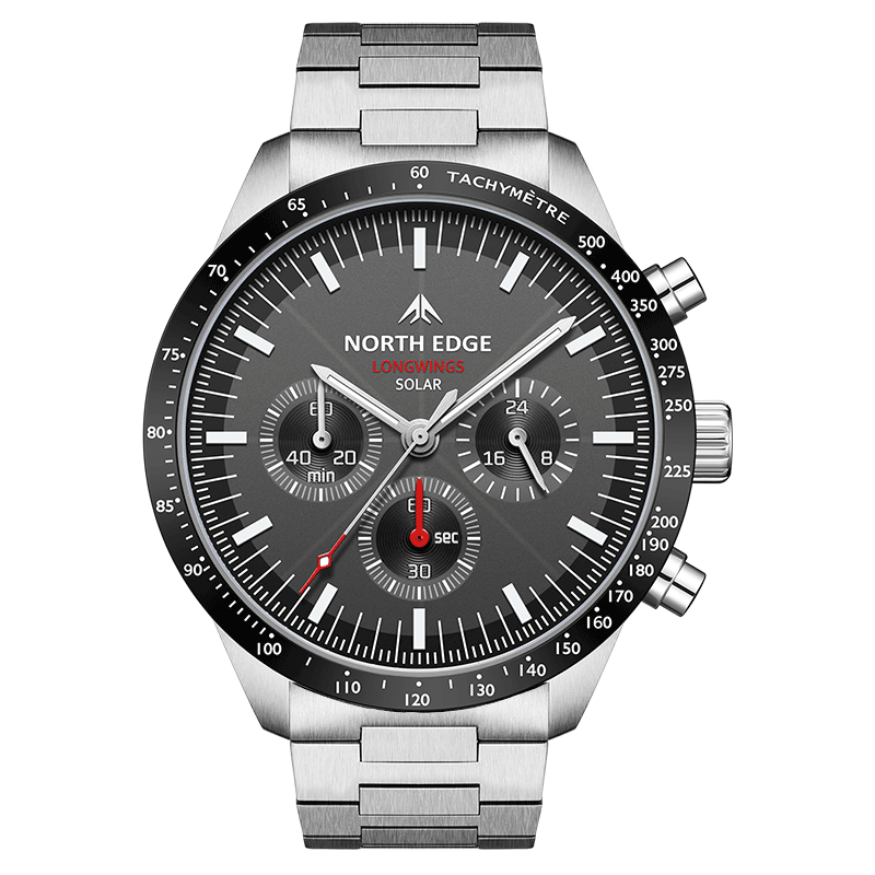 NORTH EDGE LONGWINGS Solar powered watch - NORTHEDGE