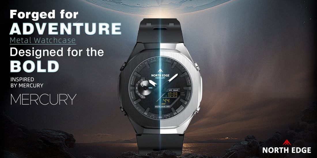 MERCURY - New Stainless Steel Case Men's Watch,