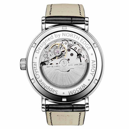 NORTH EDGE AMOY original mechanical watch for men and women 316L stainless steel shell 50m waterproof