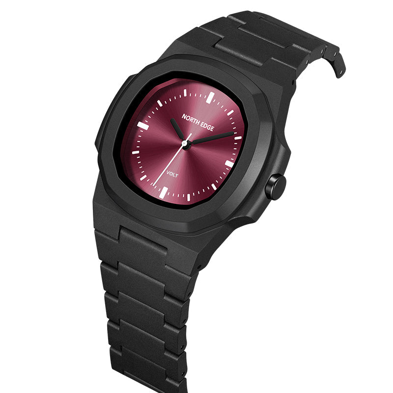 NORTH EDGE VOLT Outdoor Sports Watch ABS Swimming Waterproof 50M INS Quartz Movement Men's Watch 43g Lightweight Women's Watch