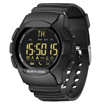 NORTH EDGE AK Men's Watch Military Waterproof 100M Sport Watch Army Led Digital Watch