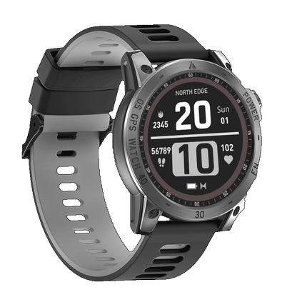 NORTH EDGE CROSS FIT3 GPS Smartwatch AMOLED Display Compass Barometer Altimeter 50m waterproof