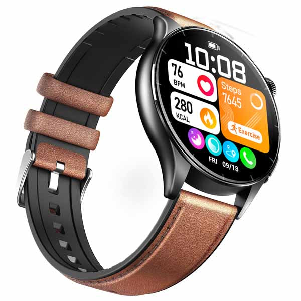 NORTH EDGE ET458 AMOLED Display ECG Micro-physical examination Health Monitoring Smartwatch BMI Measurement Blood Pressure Oxygen IP68 Waterproof Outdoor flashlight lighting Compatible with Android and iOS System