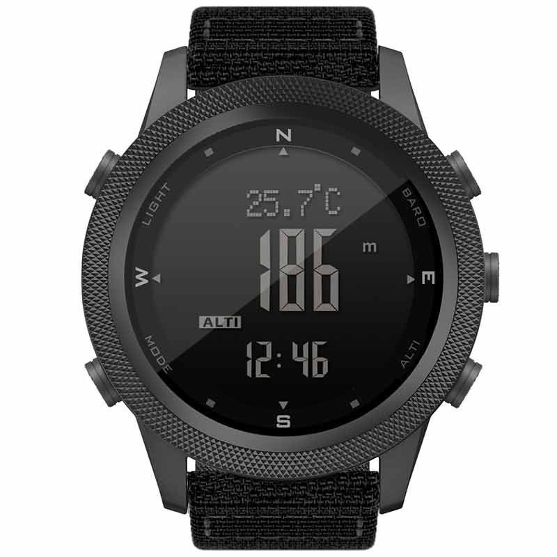 NORTH EDGE APACHE46 Men Digital Watch Outdoor Sports Running Swimming Outdoor Sport Watches Altimeter Barometer Compass 50M Waterproof