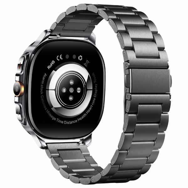 NORTH EDGE TS400 AMOLED display outdoor GPS adventure wearable sports and health smartwatch compass altimeter 3ATM waterproof alloy case flashlight, compatible with Android and iOS system